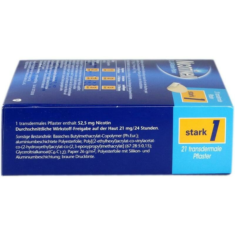 NICOTINELL 21 mg/24-Stunden-Pflaster 52,5mg