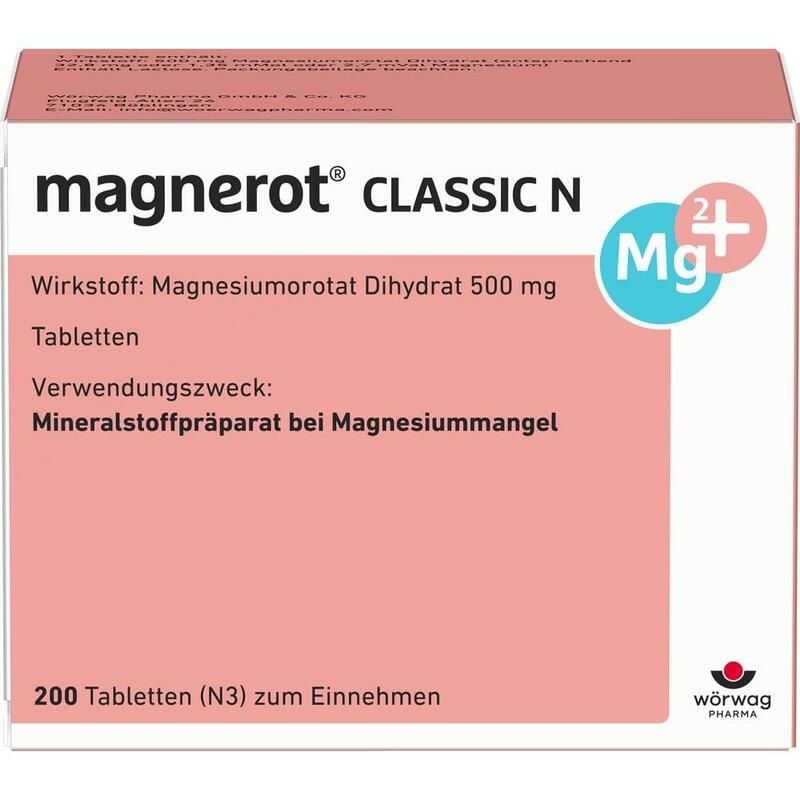 MAGNEROT CLASSIC N Tabletten
