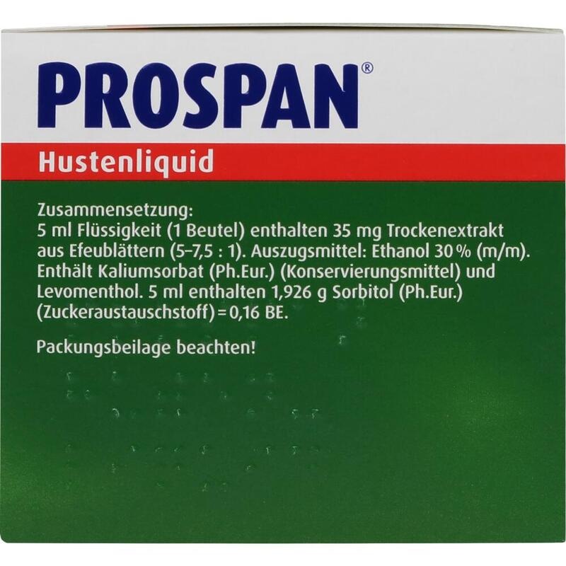 PROSPAN Hustenliquid im Portionsbeutel