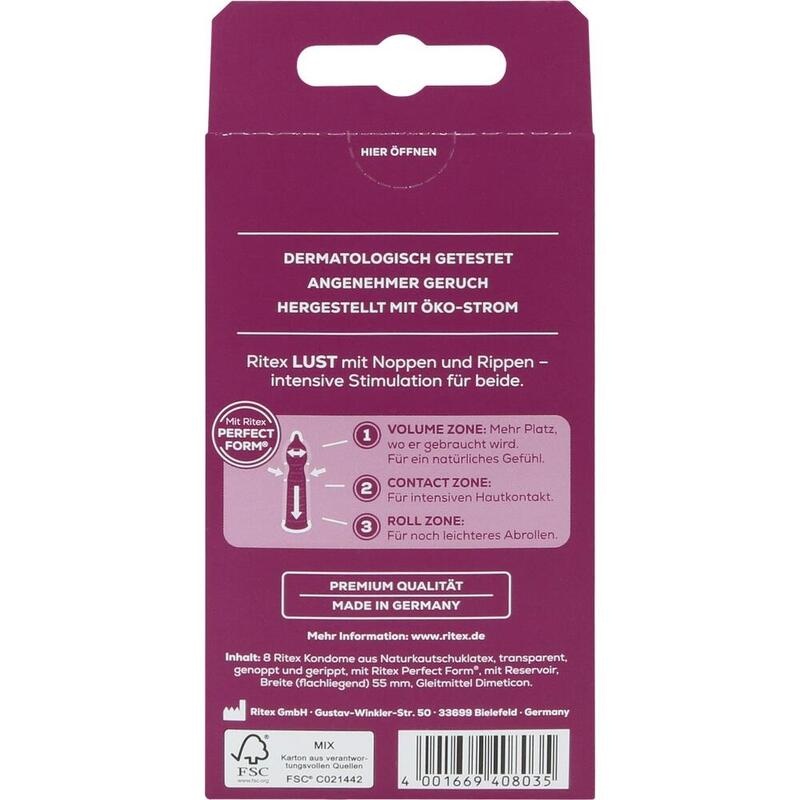 RITEX Lust Kondome