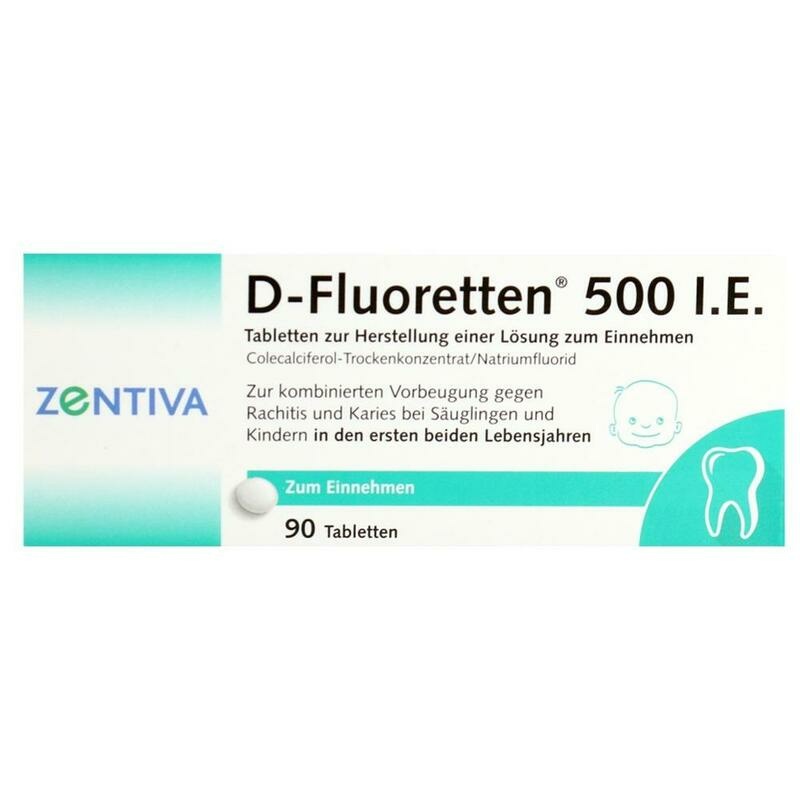 D FLUORETTEN 500 Tabletten