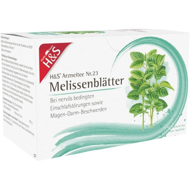 H&S Melissenblätter Filterbeutel