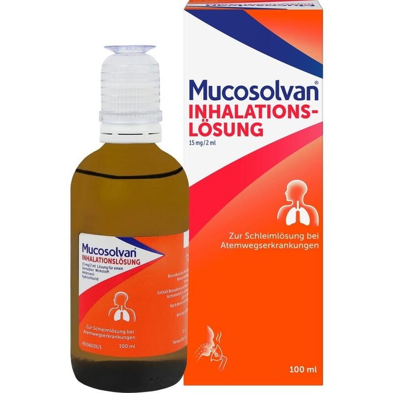 MUCOSOLVAN Inhalationslösung 15 mg Lsg.f.Vernebler