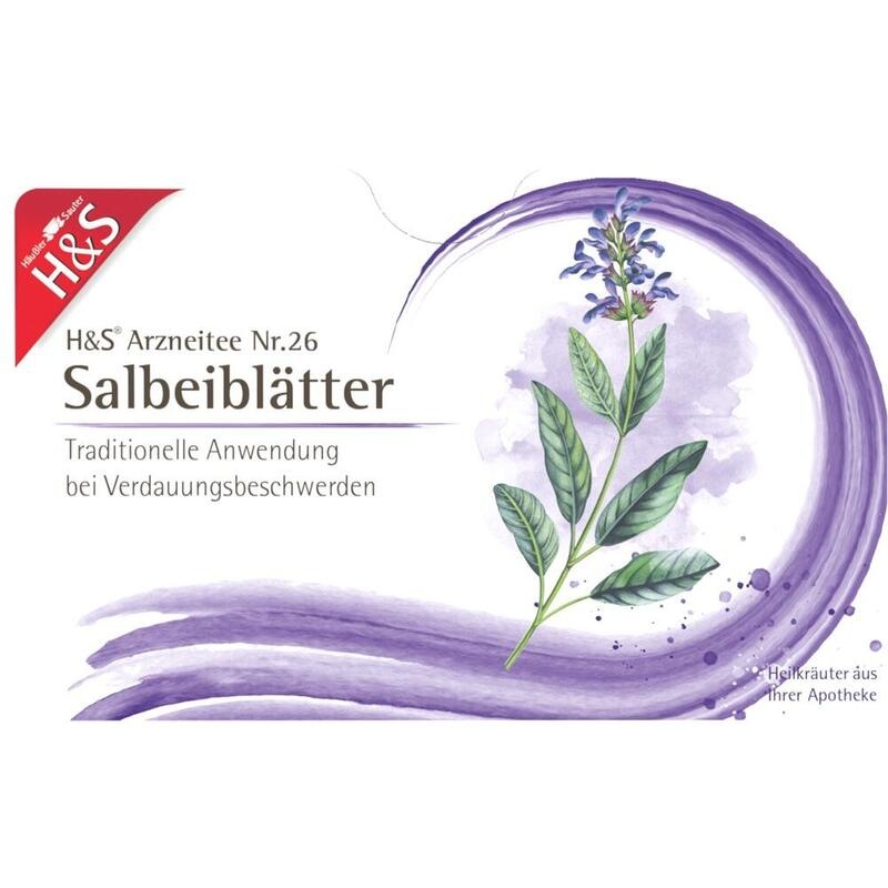 H&S Salbeiblätter Tee Filterbeutel