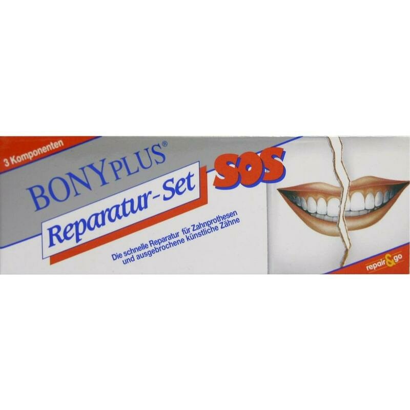 BONYPLUS Zahnprothesen Reparatur Set