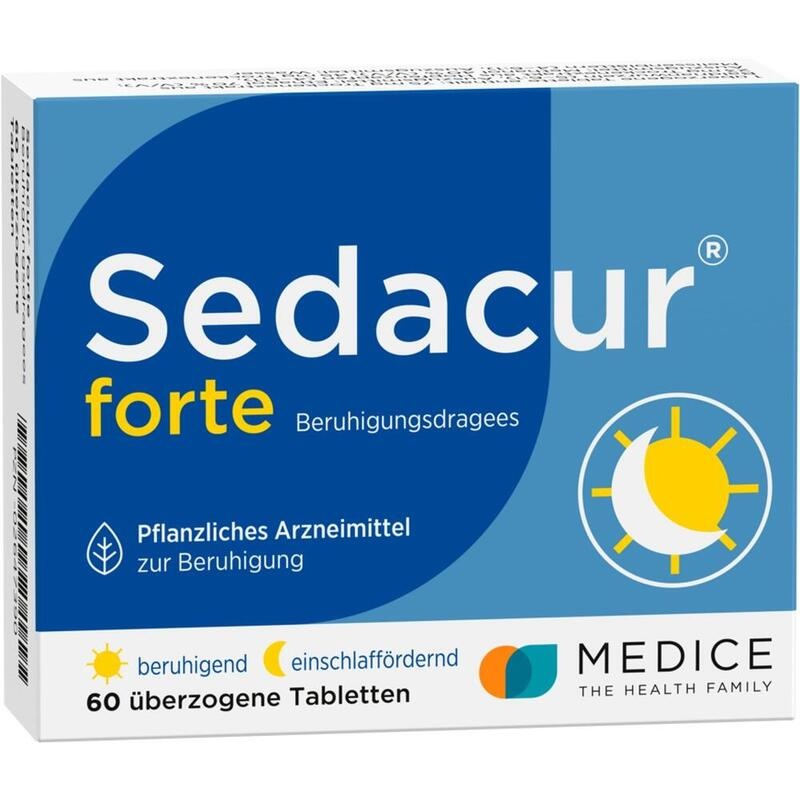 SEDACUR forte Beruhigungsdragees