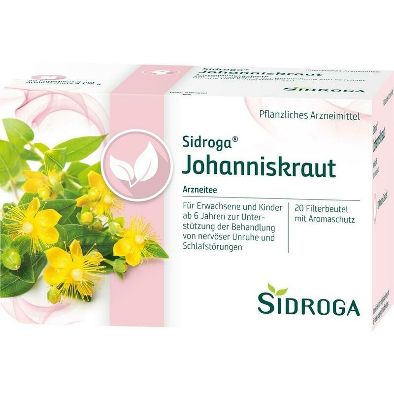 SIDROGA Johanniskraut Tee Filterbeutel