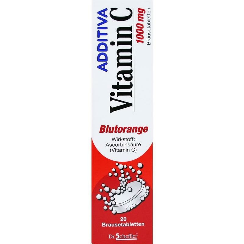 ADDITIVA Vitamin C Brausetabletten