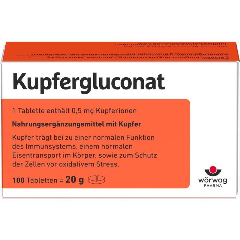 KUPFERGLUCONAT Tabletten