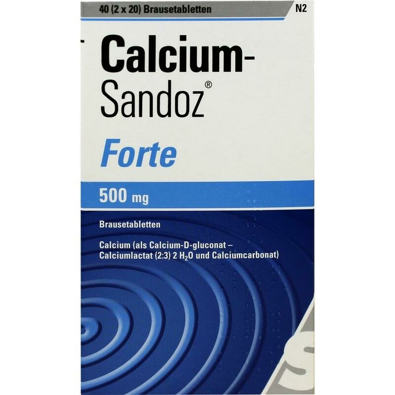 CALCIUM SANDOZ forte Brausetabletten