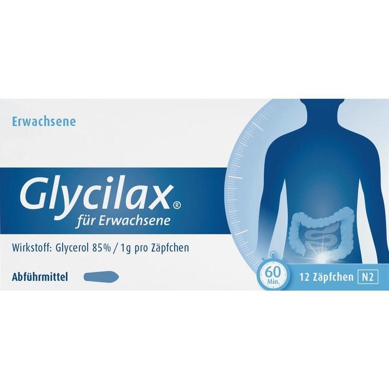 GLYCILAX Suppositorien für Erwachsene