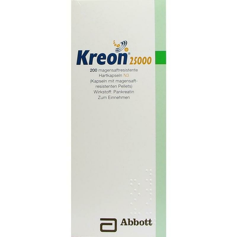 KREON 25.000 Hartkps.m.magensaftr.überz.Pellets