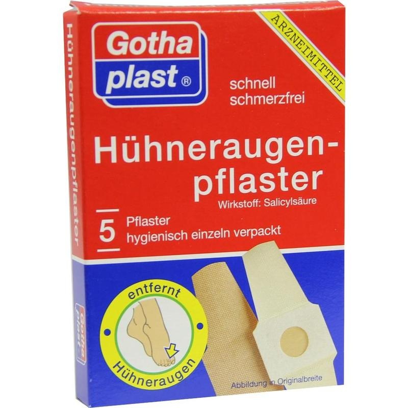 GOTHAPLAST Cornmed Hühneraugenpflaster 2x6 cm