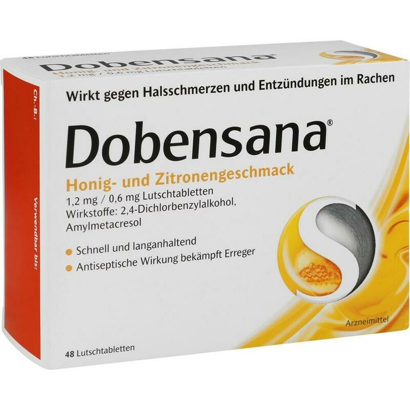 DOBENSANA Honig- u.Zitronengeschm.1,2mg/0,6mg Lut.