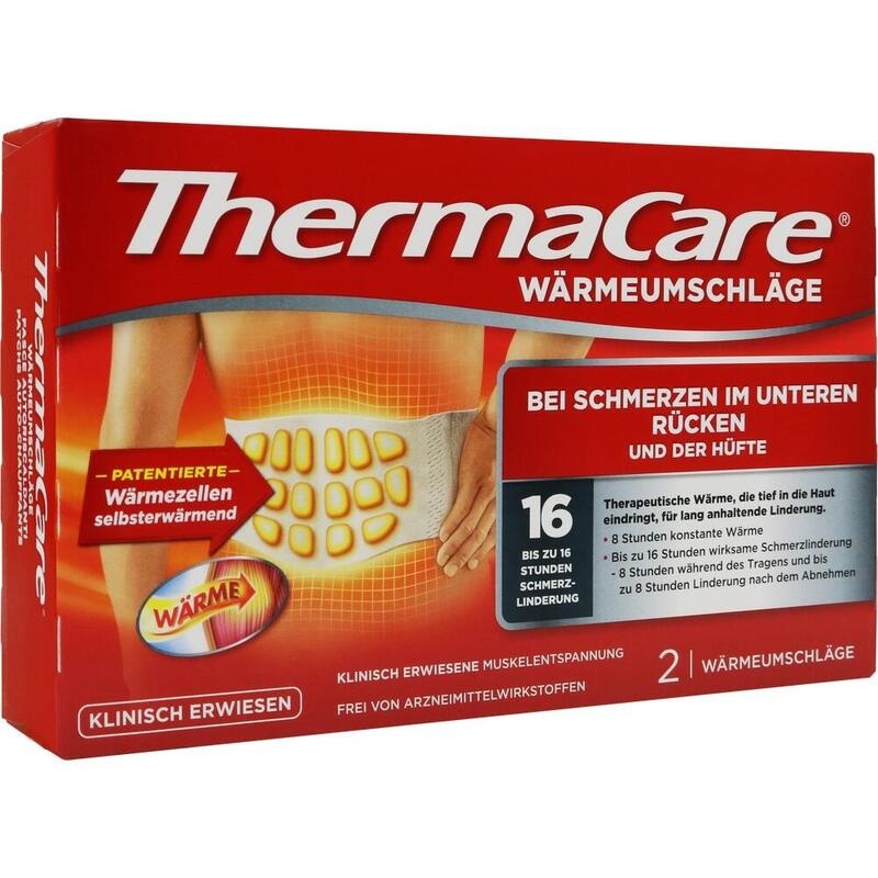 THERMACARE Rückenumschläge S-XL z.Schmerzlind.