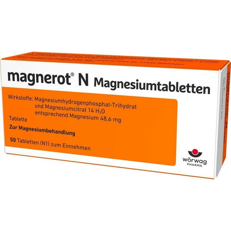 MAGNEROT N Magnesiumtabletten