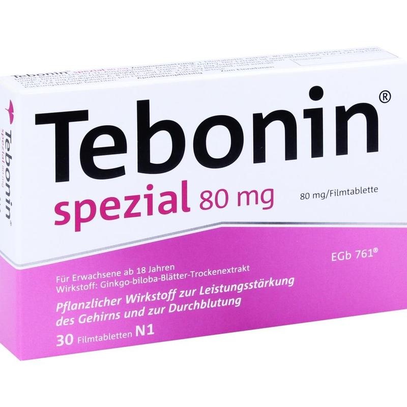 TEBONIN spezial 80 mg Filmtabletten