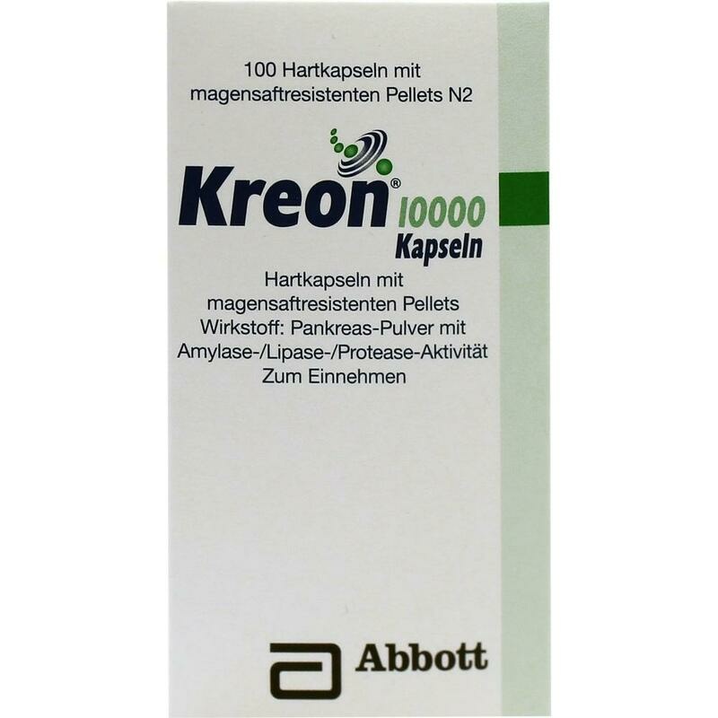 KREON 10.000 Hartkps.m.magensaftr.überz.Pellets