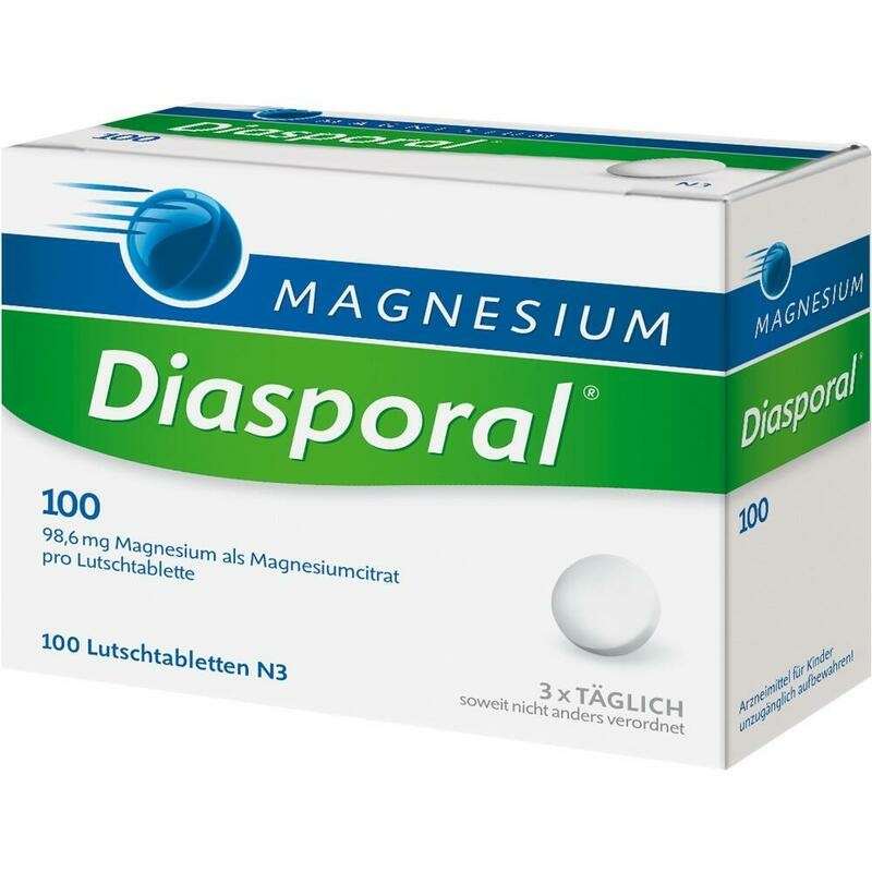 MAGNESIUM DIASPORAL 100 Lutschtabletten