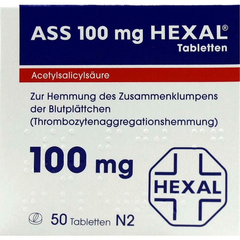 ASS 100 mg HEXAL Tabletten