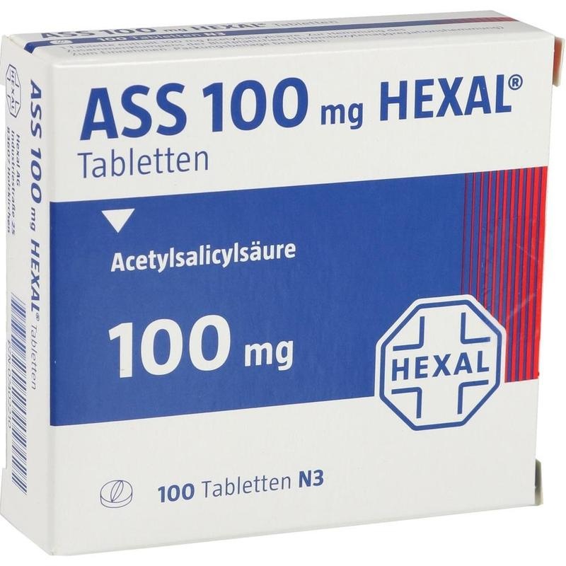 ASS 100 mg HEXAL Tabletten