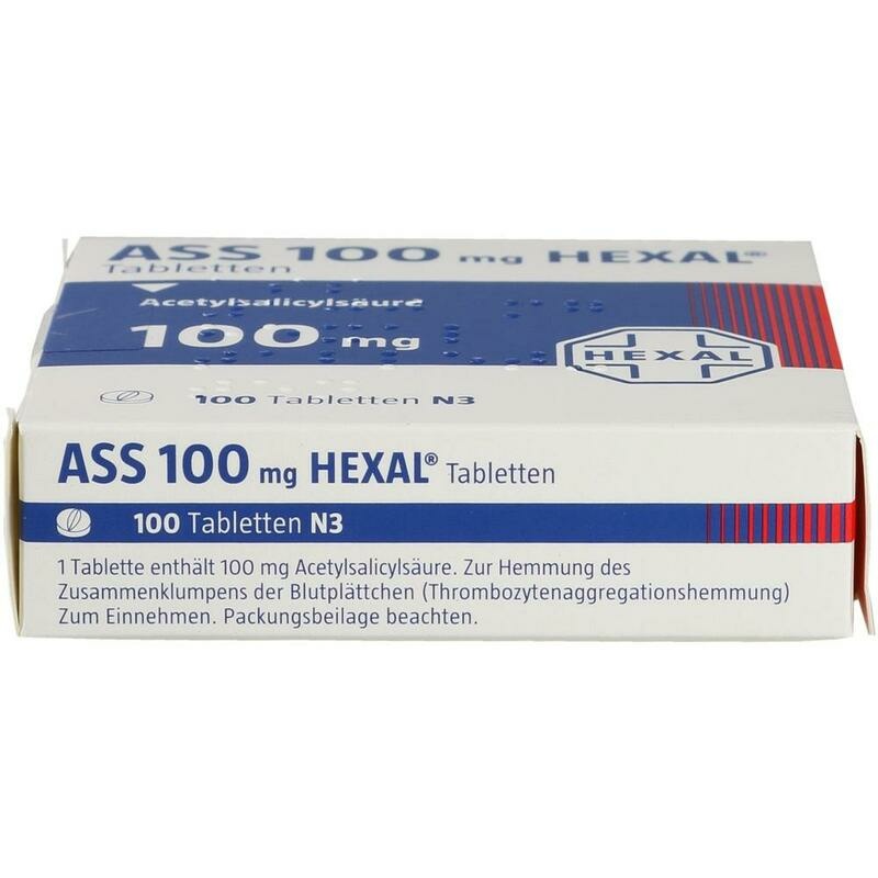 ASS 100 mg HEXAL Tabletten