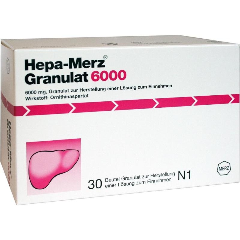 HEPA-MERZ Granulat 6000 Beutel