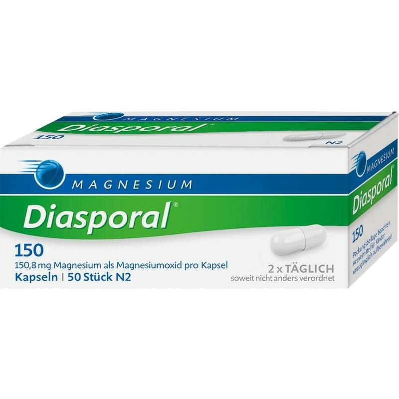 MAGNESIUM DIASPORAL 150 Kapseln