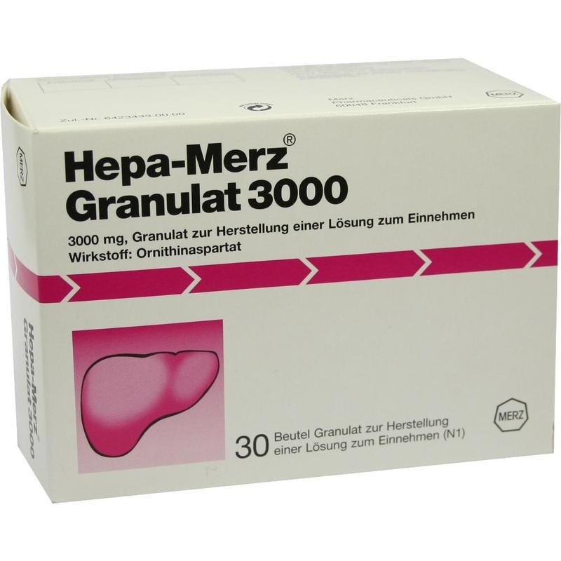 HEPA-MERZ Granulat 3000 Beutel