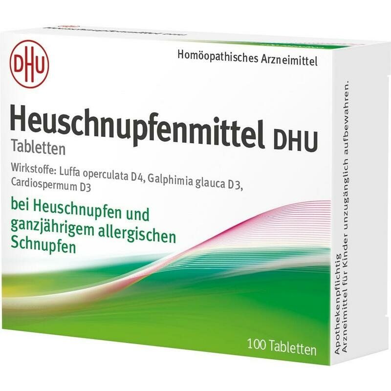 HEUSCHNUPFENMITTEL DHU Tabletten
