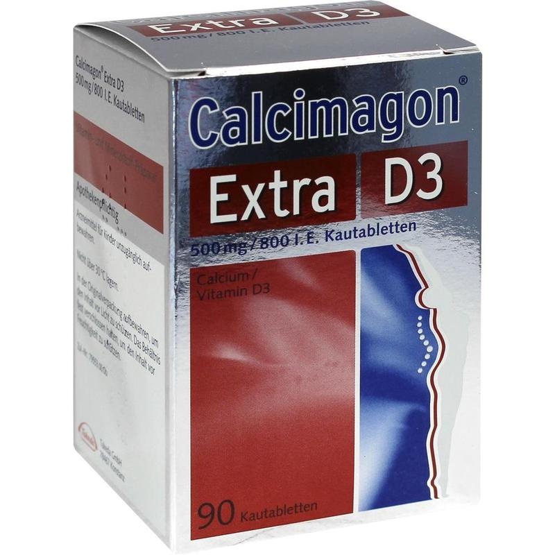 CALCIMAGON Extra D3 Kautabletten