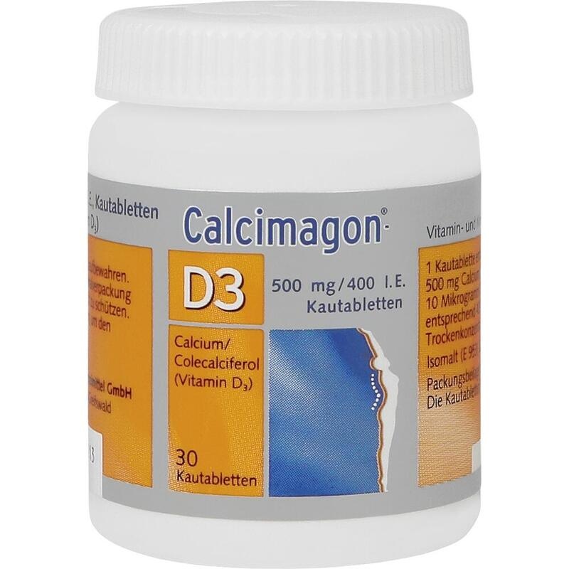 CALCIMAGON D3 Kautabletten