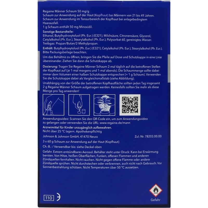 REGAINE Männer Schaum 50 mg/g