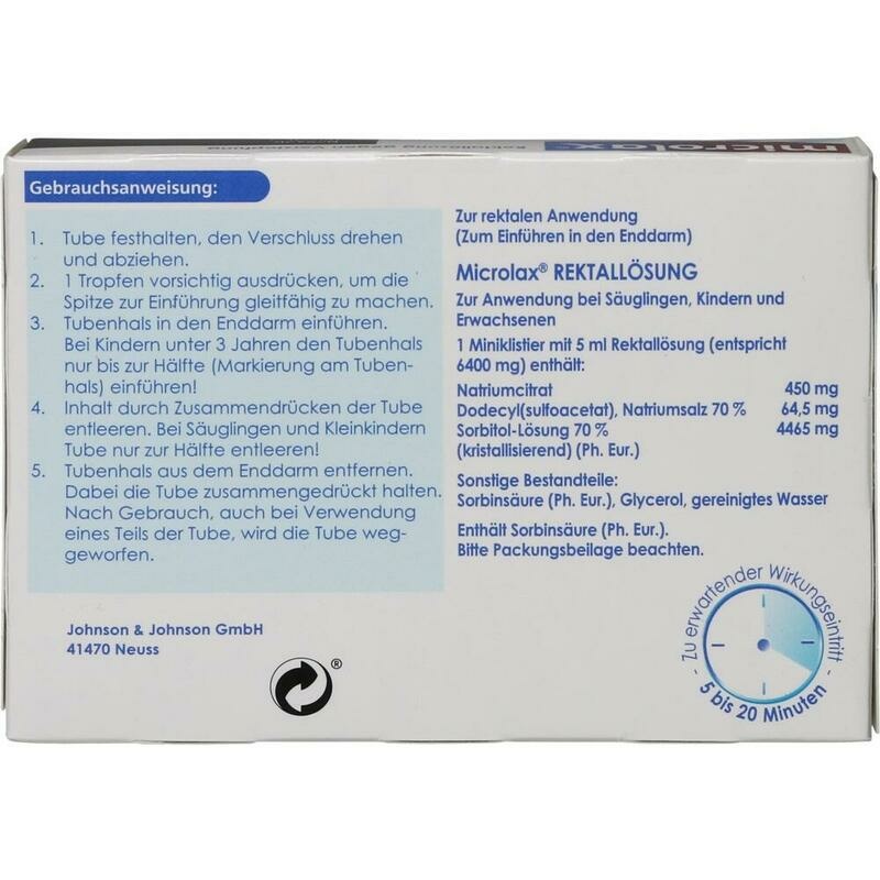 MICROLAX Rektallösung Klistiere