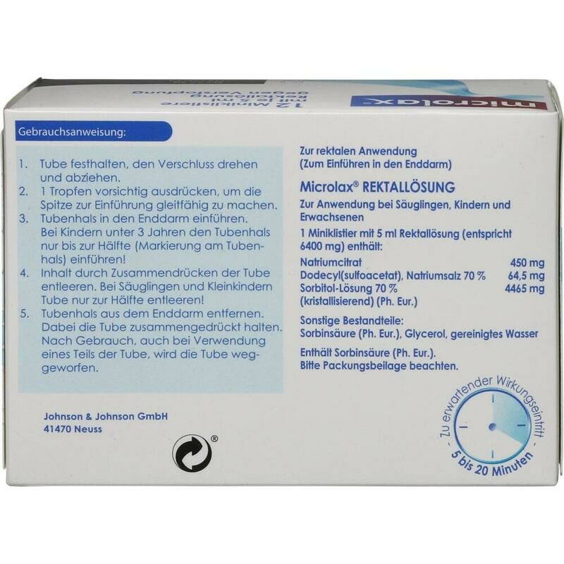 MICROLAX Rektallösung Klistiere