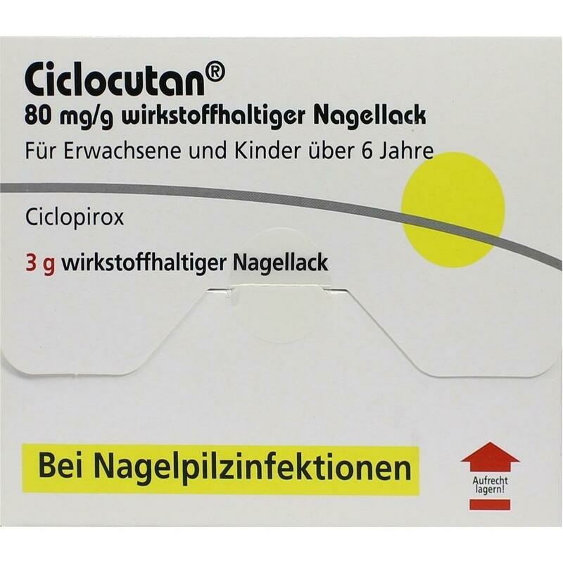 CICLOCUTAN 80 mg/g wirkstoffhaltiger Nagellack