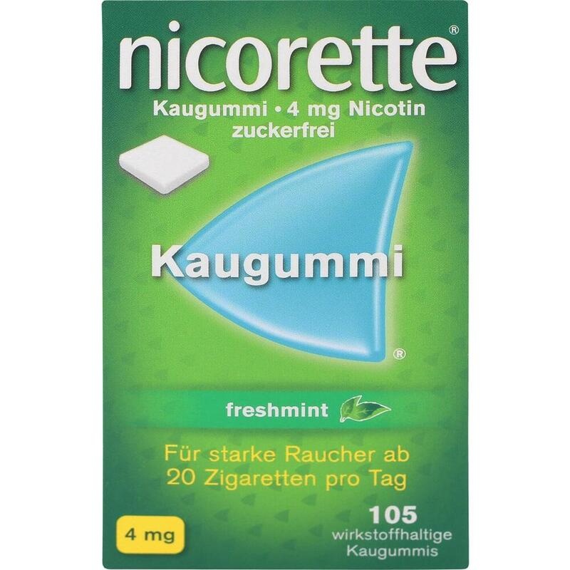 NICORETTE Kaugummi 4 mg freshmint