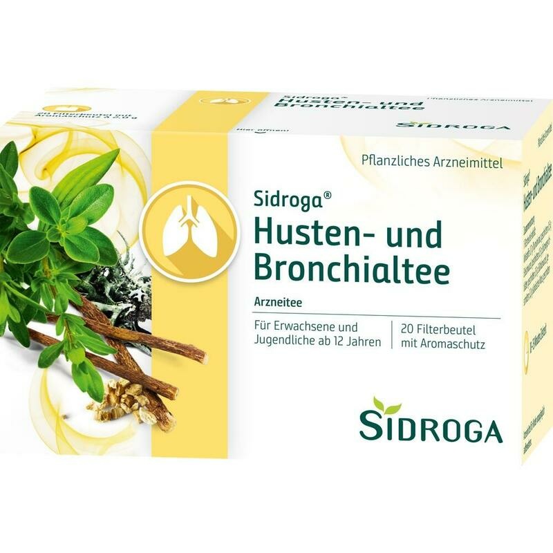 SIDROGA Husten- und Bronchialtee Filterbeutel