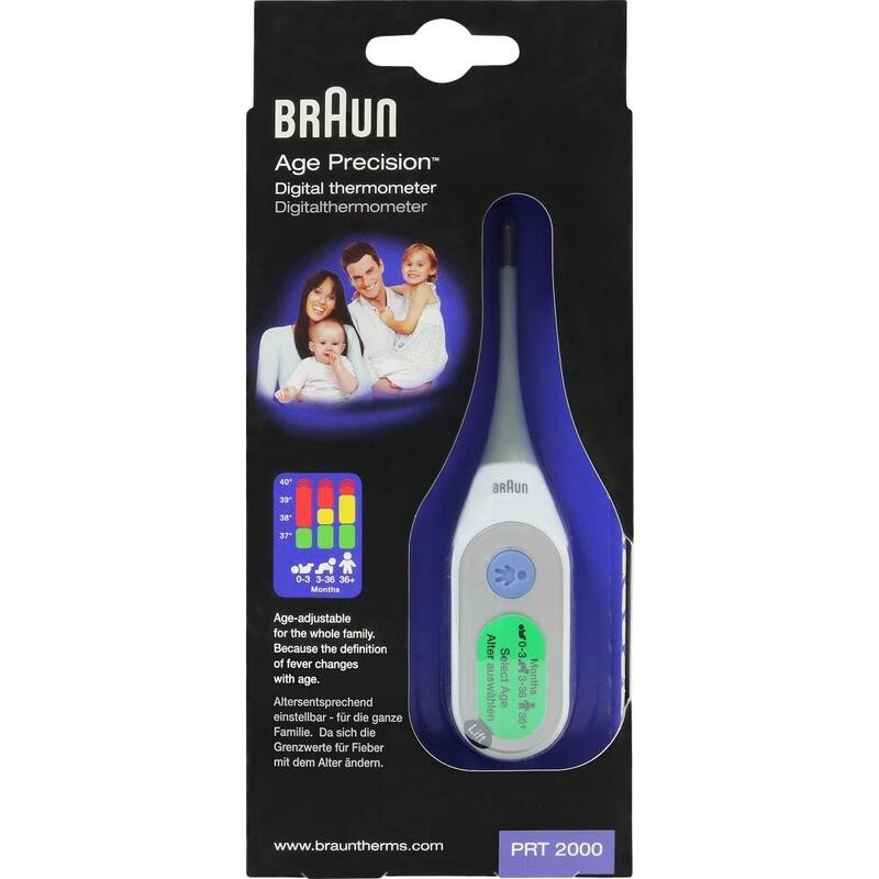 BRAUN THERMOMETER digital AgePrecision PRT2000