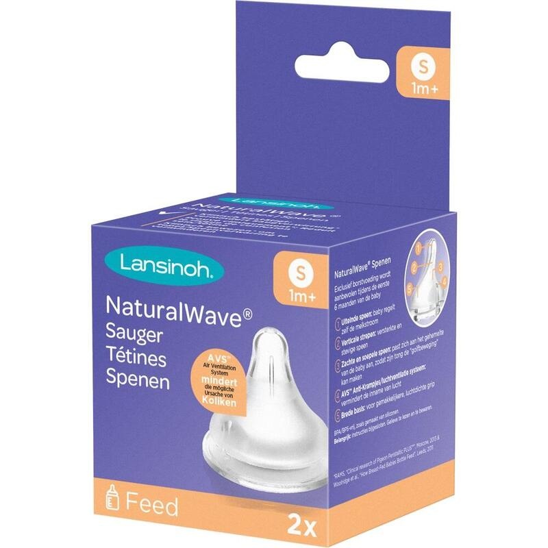 LANSINOH NaturalWave Sauger S