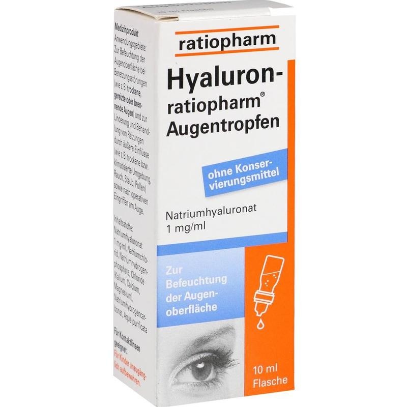HYALURON-RATIOPHARM Augentropfen