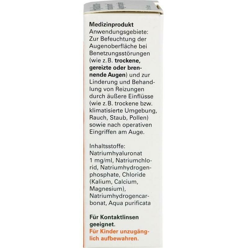 HYALURON-RATIOPHARM Augentropfen