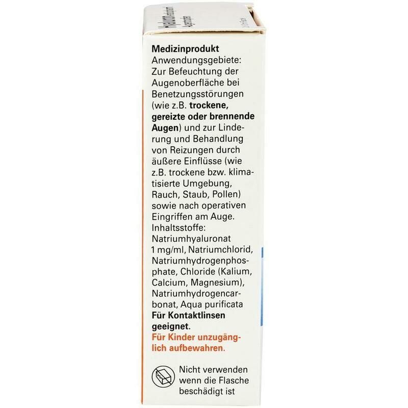 HYALURON-RATIOPHARM Augentropfen