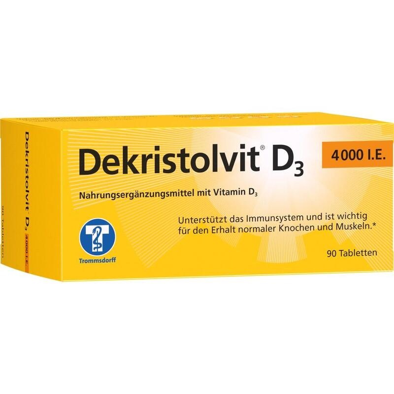 DEKRISTOLVIT D3 4000 I.E. Tabletten
