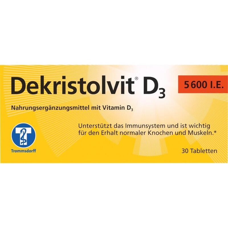 DEKRISTOLVIT D3 5600 I.E. Tabletten