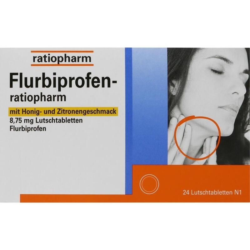 FLURBIPROFEN-ratio.m.Honig-u.Zitroneng.8,75mg Lut.