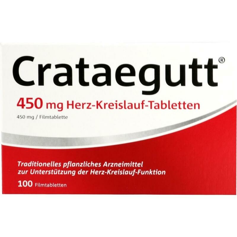 CRATAEGUTT 450 mg Herz-Kreislauf-Tabletten
