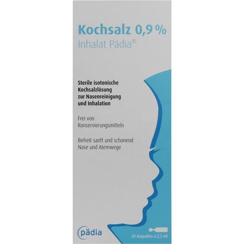 KOCHSALZ 0,9% Inhalat Pädia Ampullen