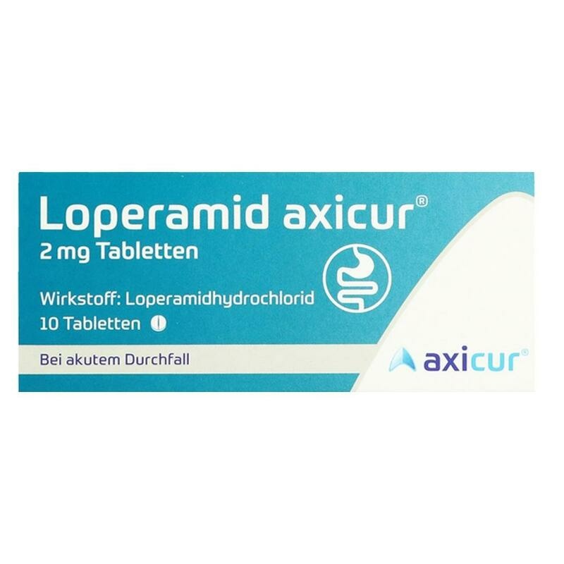 LOPERAMID axicur 2 mg Tabletten