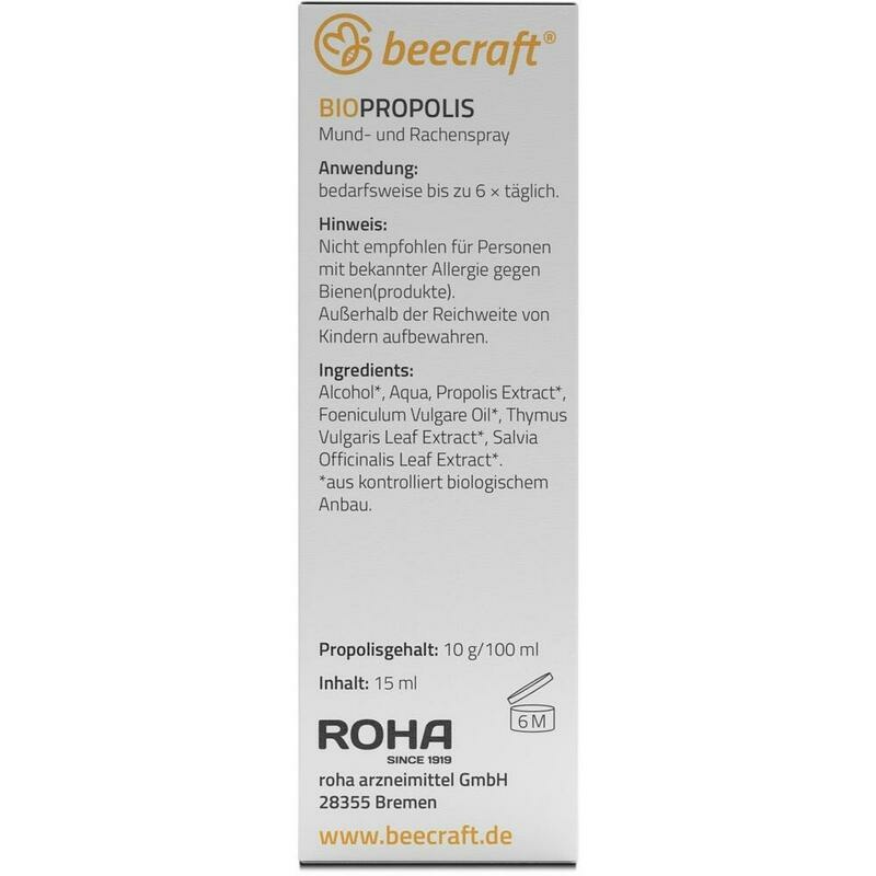 BEECRAFT Propolis Mund- und Rachenspray